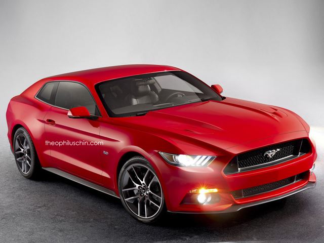 Ford Mustang хэтчбек останется только на рендерах